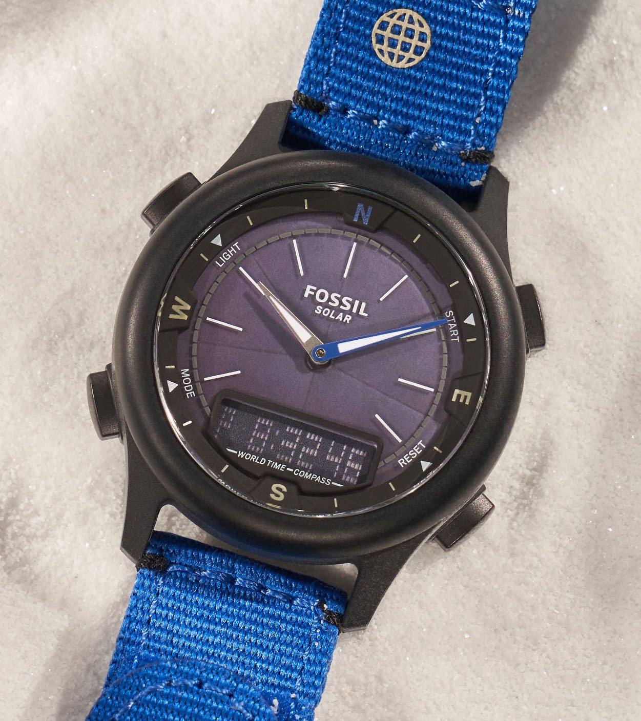 Fossil world time watch shop